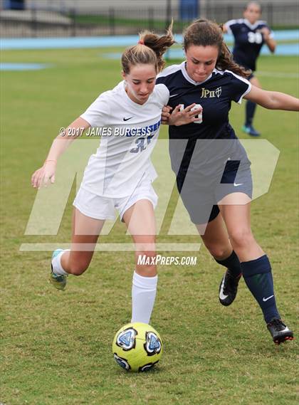 Thumbnail 3 in Girls Prep vs Pope John Paul II photogallery.