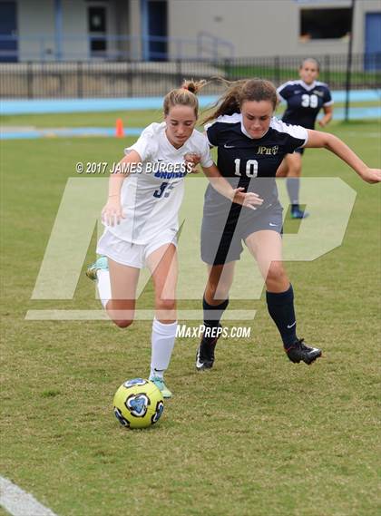 Thumbnail 3 in Girls Prep vs Pope John Paul II photogallery.