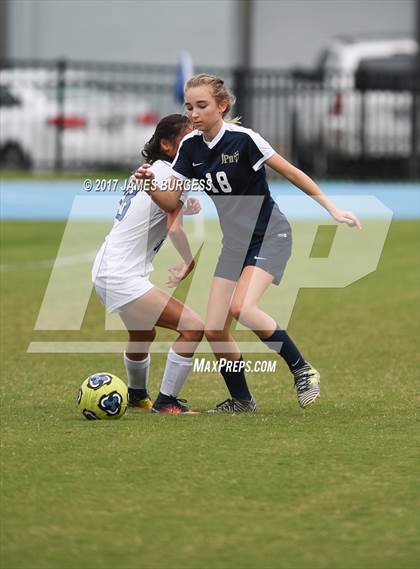 Thumbnail 1 in Girls Prep vs Pope John Paul II photogallery.
