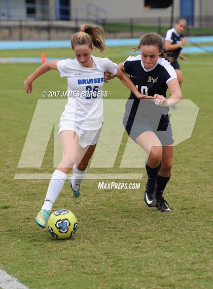 Thumbnail 1 in Girls Prep vs Pope John Paul II photogallery.