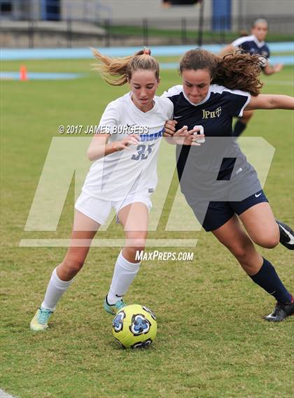 Thumbnail 2 in Girls Prep vs Pope John Paul II photogallery.
