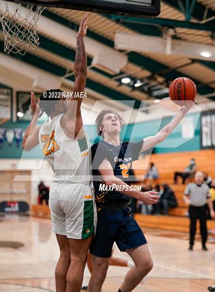 Thumbnail 1 in Oak Ridge vs. Vanden (Simply Basketball Showcase) photogallery.