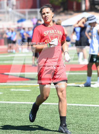 Thumbnail 1 in Vista Grande vs. Show Low (Mingus 7 on 7 Tournament) photogallery.
