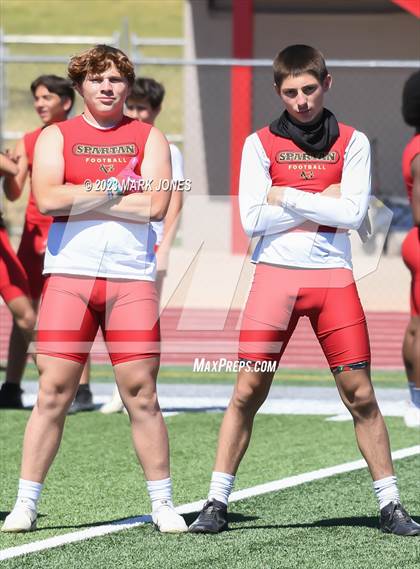 Thumbnail 2 in Vista Grande vs. Show Low (Mingus 7 on 7 Tournament) photogallery.