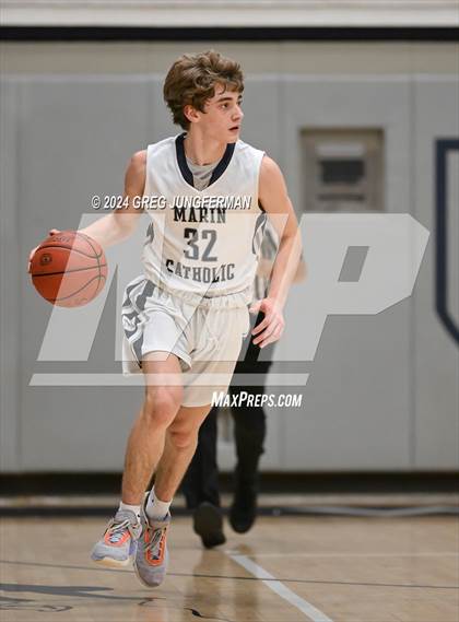 Thumbnail 1 in Cardinal Newman @ Marin Catholic (Foundation Game) photogallery.