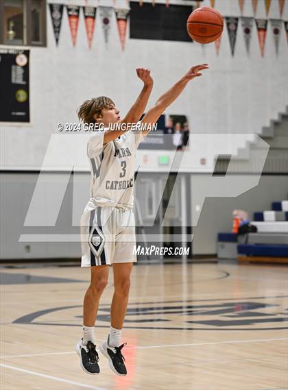Thumbnail 1 in Cardinal Newman @ Marin Catholic (Foundation Game) photogallery.