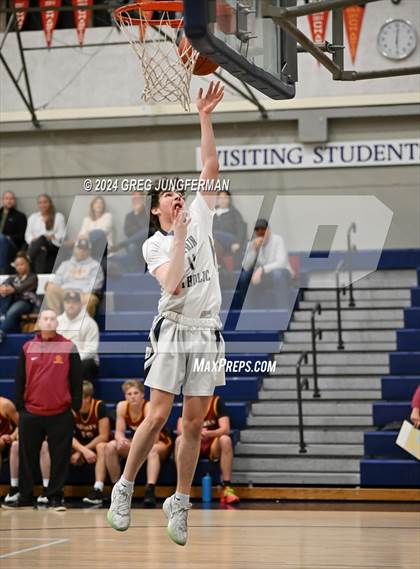 Thumbnail 3 in Cardinal Newman @ Marin Catholic (Foundation Game) photogallery.