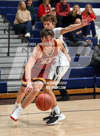 Thumbnail 2 in Cardinal Newman @ Marin Catholic (Foundation Game) photogallery.