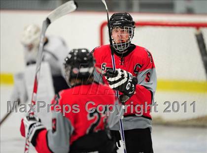 Thumbnail 2 in St. Bernard/Bacon/NFA vs. Staples/Weston/Shelton (CIAC Division 3 Quarterfinal) photogallery.