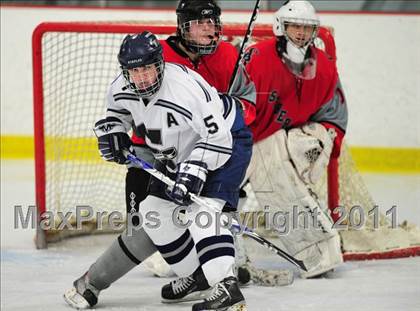 Thumbnail 2 in St. Bernard/Bacon/NFA vs. Staples/Weston/Shelton (CIAC Division 3 Quarterfinal) photogallery.