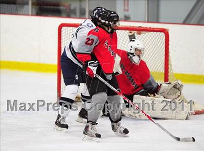 Thumbnail 3 in St. Bernard/Bacon/NFA vs. Staples/Weston/Shelton (CIAC Division 3 Quarterfinal) photogallery.