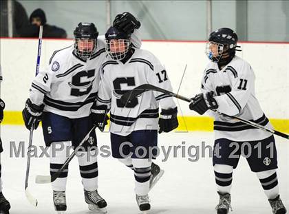 Thumbnail 1 in St. Bernard/Bacon/NFA vs. Staples/Weston/Shelton (CIAC Division 3 Quarterfinal) photogallery.