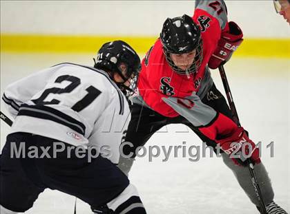 Thumbnail 2 in St. Bernard/Bacon/NFA vs. Staples/Weston/Shelton (CIAC Division 3 Quarterfinal) photogallery.