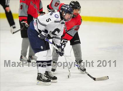 Thumbnail 1 in St. Bernard/Bacon/NFA vs. Staples/Weston/Shelton (CIAC Division 3 Quarterfinal) photogallery.