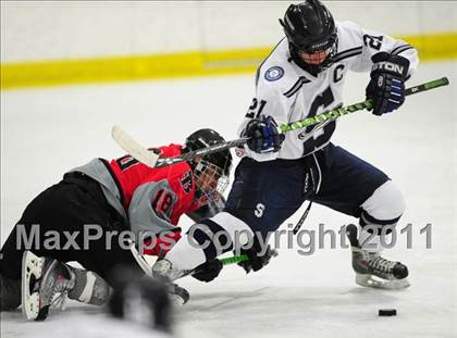 Thumbnail 3 in St. Bernard/Bacon/NFA vs. Staples/Weston/Shelton (CIAC Division 3 Quarterfinal) photogallery.