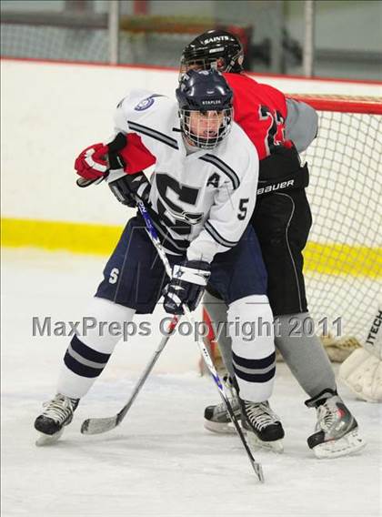 Thumbnail 3 in St. Bernard/Bacon/NFA vs. Staples/Weston/Shelton (CIAC Division 3 Quarterfinal) photogallery.