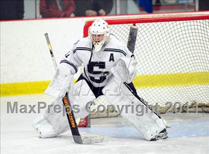 Thumbnail 1 in St. Bernard/Bacon/NFA vs. Staples/Weston/Shelton (CIAC Division 3 Quarterfinal) photogallery.