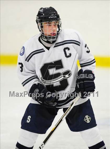 Thumbnail 2 in St. Bernard/Bacon/NFA vs. Staples/Weston/Shelton (CIAC Division 3 Quarterfinal) photogallery.