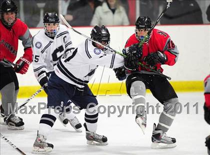 Thumbnail 1 in St. Bernard/Bacon/NFA vs. Staples/Weston/Shelton (CIAC Division 3 Quarterfinal) photogallery.