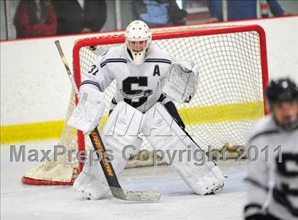 Thumbnail 2 in St. Bernard/Bacon/NFA vs. Staples/Weston/Shelton (CIAC Division 3 Quarterfinal) photogallery.