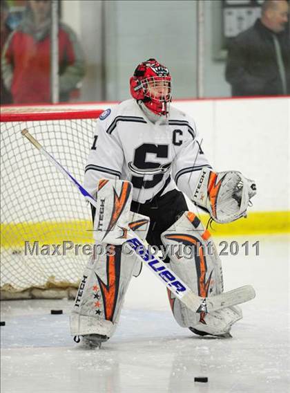 Thumbnail 1 in St. Bernard/Bacon/NFA vs. Staples/Weston/Shelton (CIAC Division 3 Quarterfinal) photogallery.