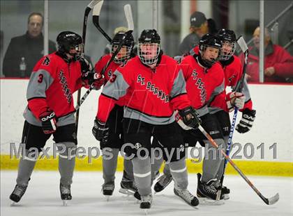 Thumbnail 3 in St. Bernard/Bacon/NFA vs. Staples/Weston/Shelton (CIAC Division 3 Quarterfinal) photogallery.
