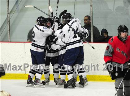 Thumbnail 1 in St. Bernard/Bacon/NFA vs. Staples/Weston/Shelton (CIAC Division 3 Quarterfinal) photogallery.
