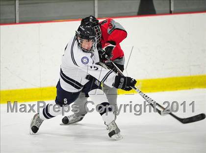 Thumbnail 2 in St. Bernard/Bacon/NFA vs. Staples/Weston/Shelton (CIAC Division 3 Quarterfinal) photogallery.