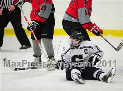 Thumbnail 1 in St. Bernard/Bacon/NFA vs. Staples/Weston/Shelton (CIAC Division 3 Quarterfinal) photogallery.