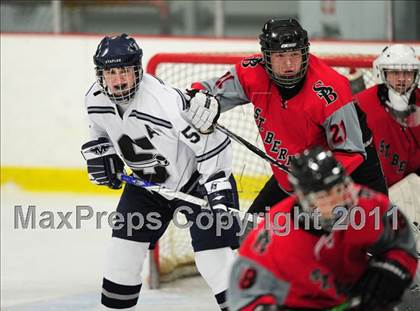 Thumbnail 3 in St. Bernard/Bacon/NFA vs. Staples/Weston/Shelton (CIAC Division 3 Quarterfinal) photogallery.