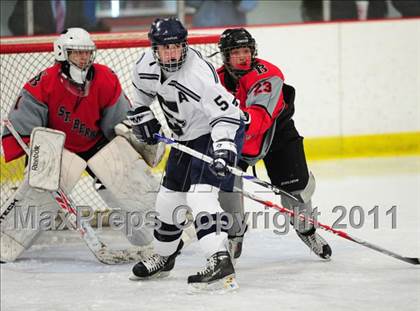 Thumbnail 1 in St. Bernard/Bacon/NFA vs. Staples/Weston/Shelton (CIAC Division 3 Quarterfinal) photogallery.