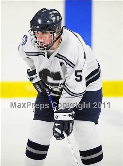 Thumbnail 2 in St. Bernard/Bacon/NFA vs. Staples/Weston/Shelton (CIAC Division 3 Quarterfinal) photogallery.