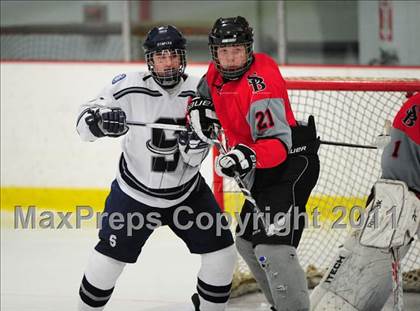 Thumbnail 3 in St. Bernard/Bacon/NFA vs. Staples/Weston/Shelton (CIAC Division 3 Quarterfinal) photogallery.
