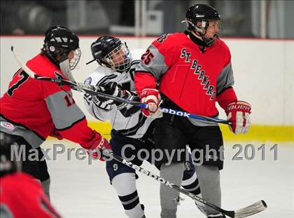 Thumbnail 3 in St. Bernard/Bacon/NFA vs. Staples/Weston/Shelton (CIAC Division 3 Quarterfinal) photogallery.
