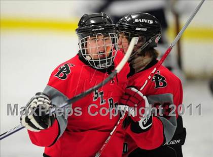 Thumbnail 1 in St. Bernard/Bacon/NFA vs. Staples/Weston/Shelton (CIAC Division 3 Quarterfinal) photogallery.