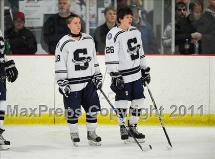 Thumbnail 1 in St. Bernard/Bacon/NFA vs. Staples/Weston/Shelton (CIAC Division 3 Quarterfinal) photogallery.