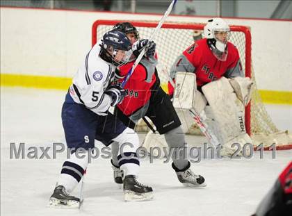 Thumbnail 1 in St. Bernard/Bacon/NFA vs. Staples/Weston/Shelton (CIAC Division 3 Quarterfinal) photogallery.