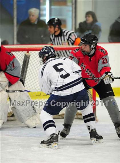 Thumbnail 3 in St. Bernard/Bacon/NFA vs. Staples/Weston/Shelton (CIAC Division 3 Quarterfinal) photogallery.