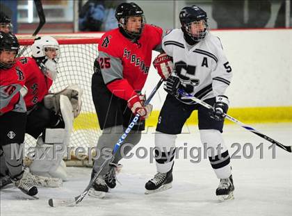 Thumbnail 1 in St. Bernard/Bacon/NFA vs. Staples/Weston/Shelton (CIAC Division 3 Quarterfinal) photogallery.