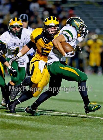 Thumbnail 3 in Placer vs Del Oro (CIF SJS D3 Playoffs) photogallery.