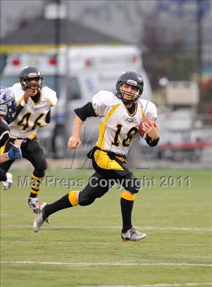 Thumbnail 2 in Brockport vs. McQuaid Jesuit (Section V Class A Semifinals) photogallery.