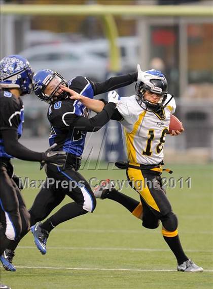 Thumbnail 2 in Brockport vs. McQuaid Jesuit (Section V Class A Semifinals) photogallery.