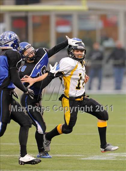 Thumbnail 3 in Brockport vs. McQuaid Jesuit (Section V Class A Semifinals) photogallery.