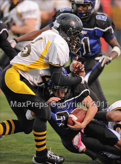 Thumbnail 3 in Brockport vs. McQuaid Jesuit (Section V Class A Semifinals) photogallery.