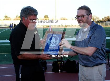 Thumbnail 3 in Bradshaw Christian vs Hughson (CIF SJS D6 Final) photogallery.