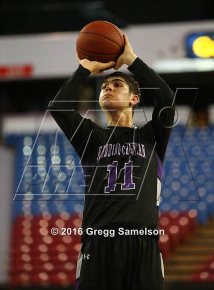 Thumbnail 1 in Redding Christian vs. Vacaville Christian photogallery.