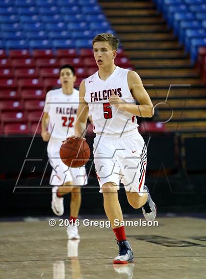 Thumbnail 3 in Redding Christian vs. Vacaville Christian photogallery.