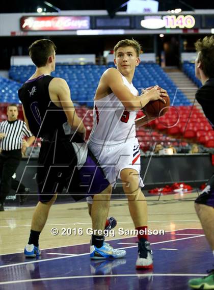 Thumbnail 1 in Redding Christian vs. Vacaville Christian photogallery.
