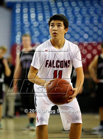 Thumbnail 3 in Redding Christian vs. Vacaville Christian photogallery.