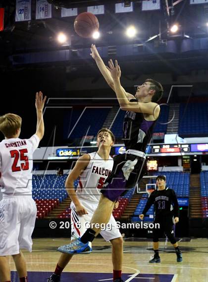 Thumbnail 1 in Redding Christian vs. Vacaville Christian photogallery.
